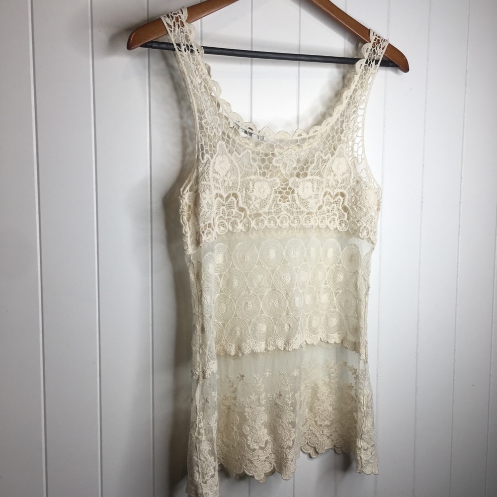 ISSI Lace Tank Top - Picture 4 of 4